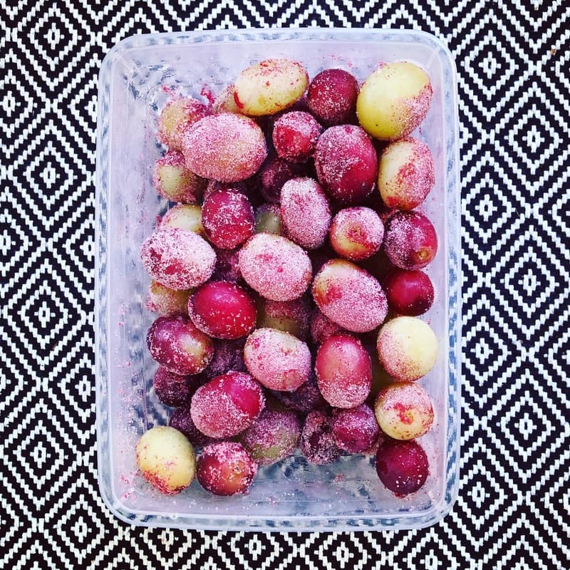 Sweet frozen grapes recipe The Nutrition Plan Nutrition coaching